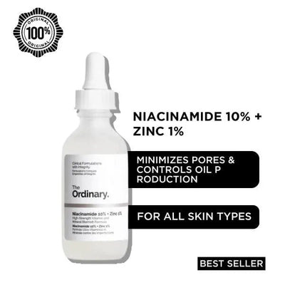 The Ordinary Serum - Niacinamide 10% + Zinc 1% - 30ml - Original