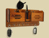 Multipurpose Wooden Key & Mobile Holder