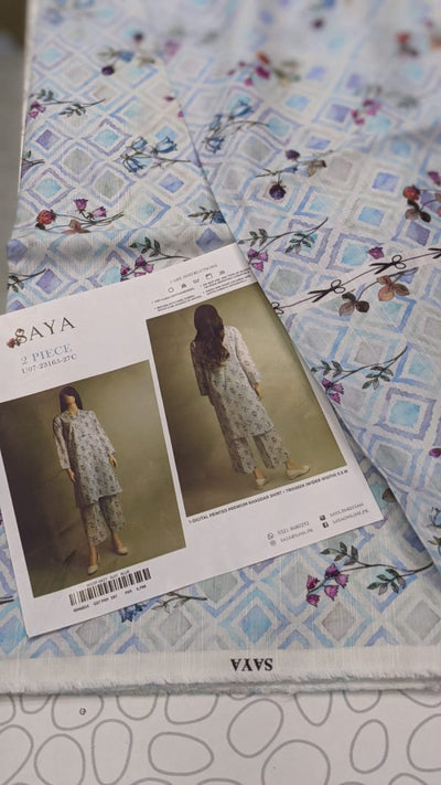 Saya 2pcs Unstitch Khaddar